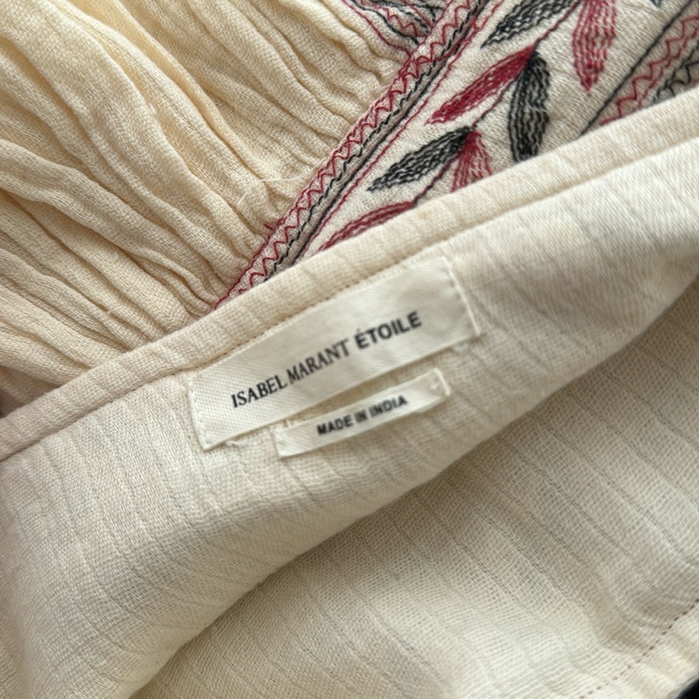 Beautiful Isabel Marant skirt with boho detailing. Very flattering. Never worn